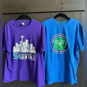 Seattle & Wimbledon T-Shirts